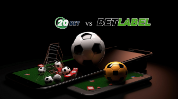 Порівняння букмекерів 20 bet та Betlabel – яка контора краща