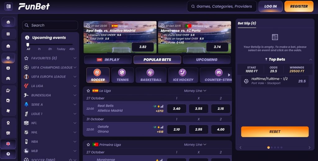 Ставки на спорт Фанбет