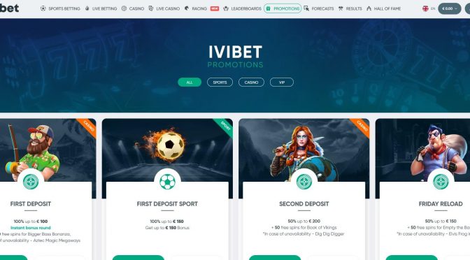 Акции Ивибет