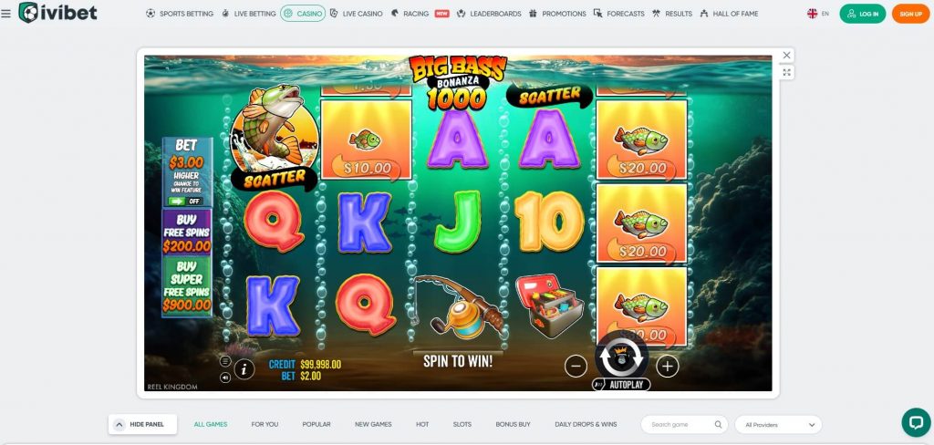 Слоты в Ивибет