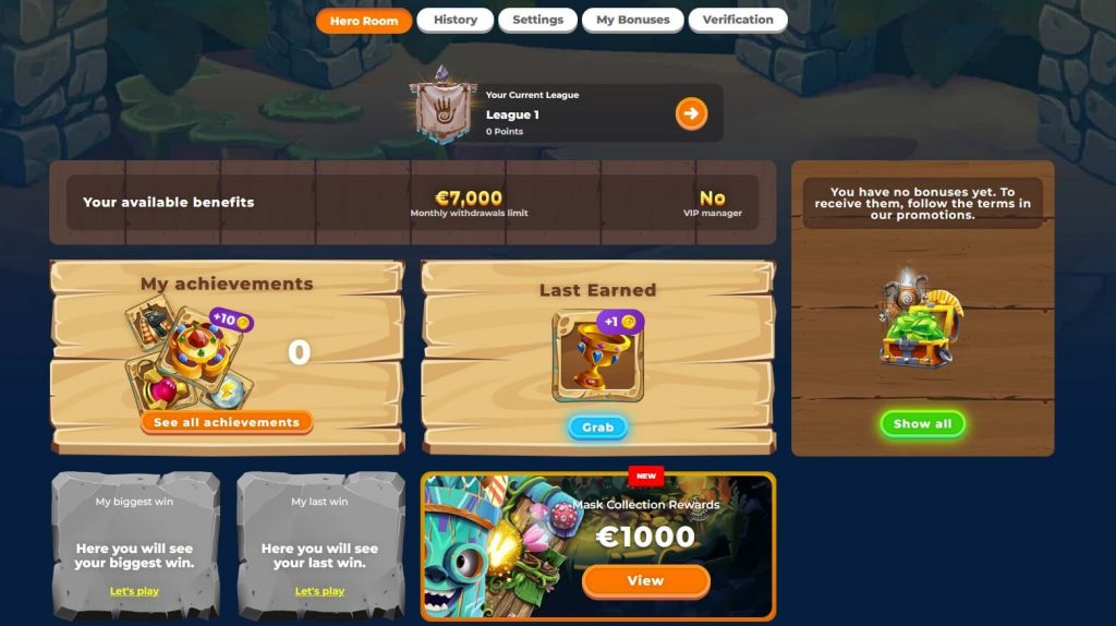 Кабинет пользовталя Вазамба