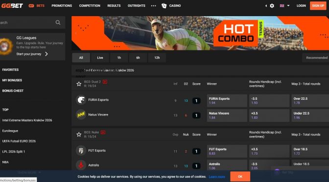 Официальный сайт ГГбет