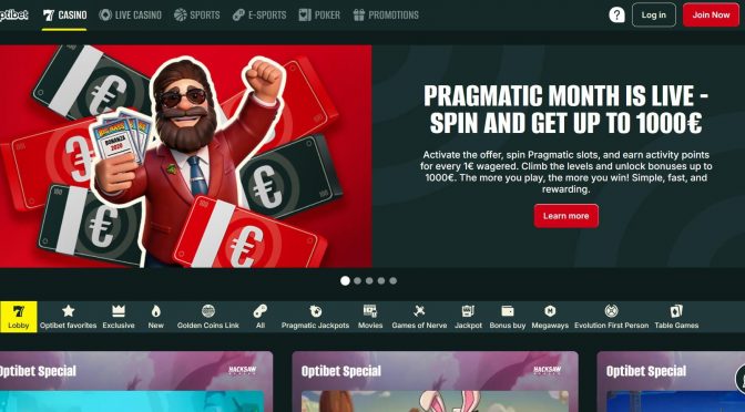 Казино Оптибет